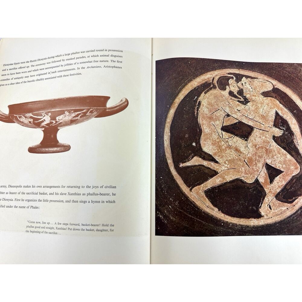 Eros Kalos Jean Marcadé 1962 HC Nagel Greek Art Erotic Elements Large Folio - Picture 10 of 10